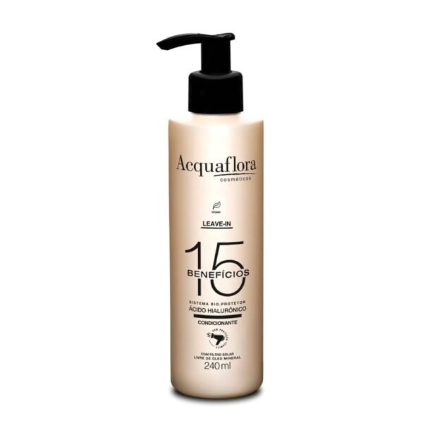 ACQUAFLORA LEAVE IN CONDICIONANTE 15 BENEFICIOS