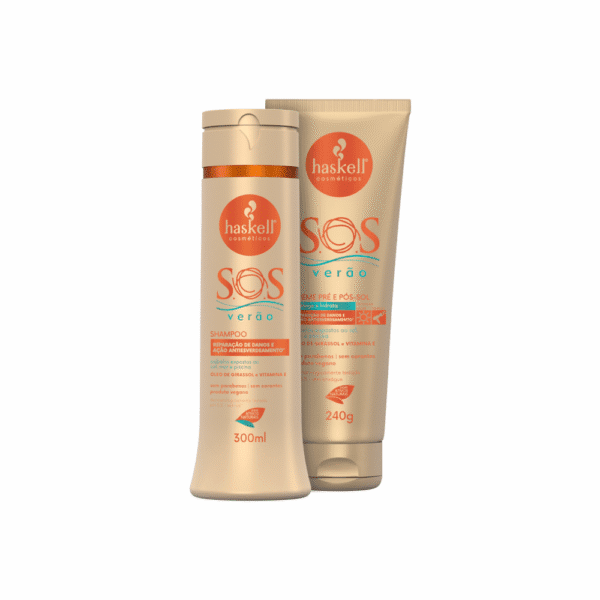 HASKELL KIT PROMO SOS VERAO SH 300ML+CREME 240G