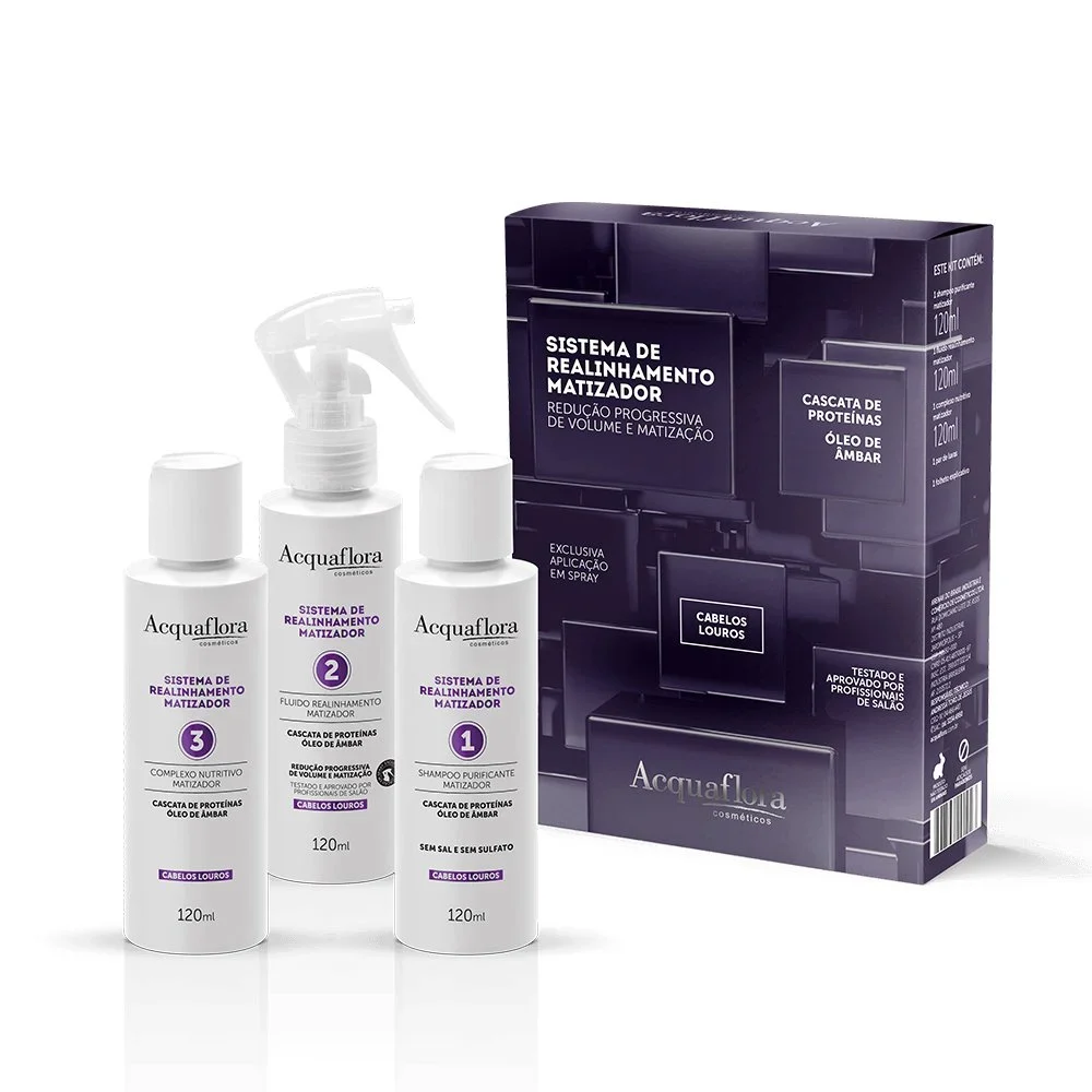 ACQUAFLORA KIT SIST REALINHAMENTO MATIZADOR
