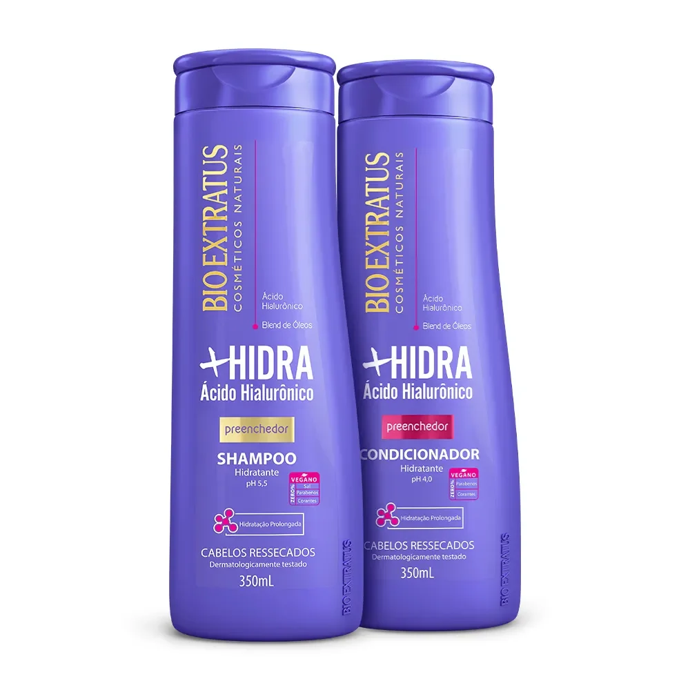 BIO EXTRATUS KIT SH+COND MAIS HIDRA 790ML