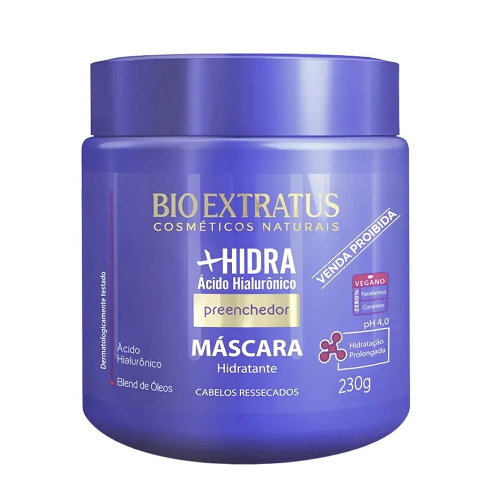 BIO EXTRATUS MASC HIDRATA CABELO 230GR