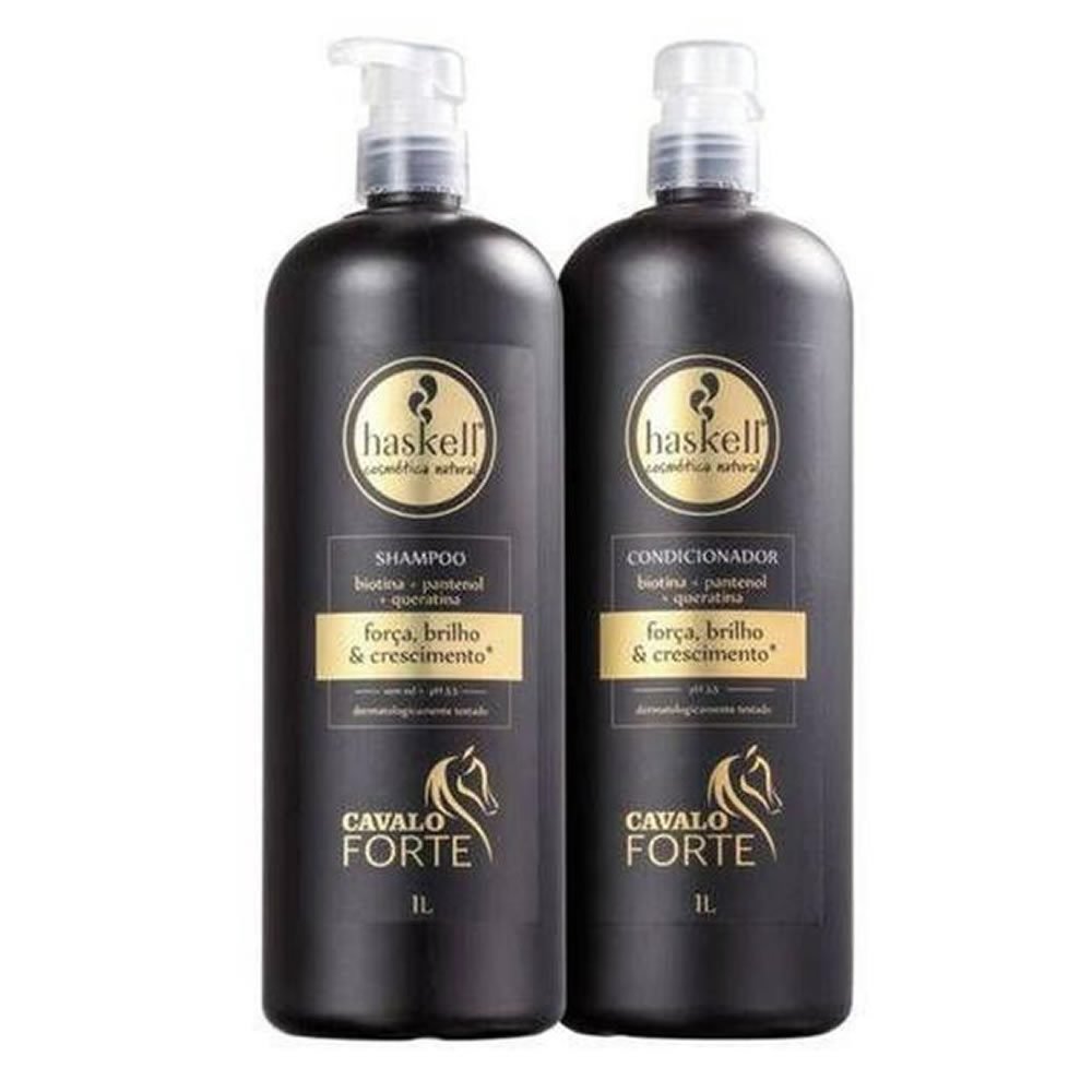 HASKELL KIT SH+COND CAVALO FORTE 1L