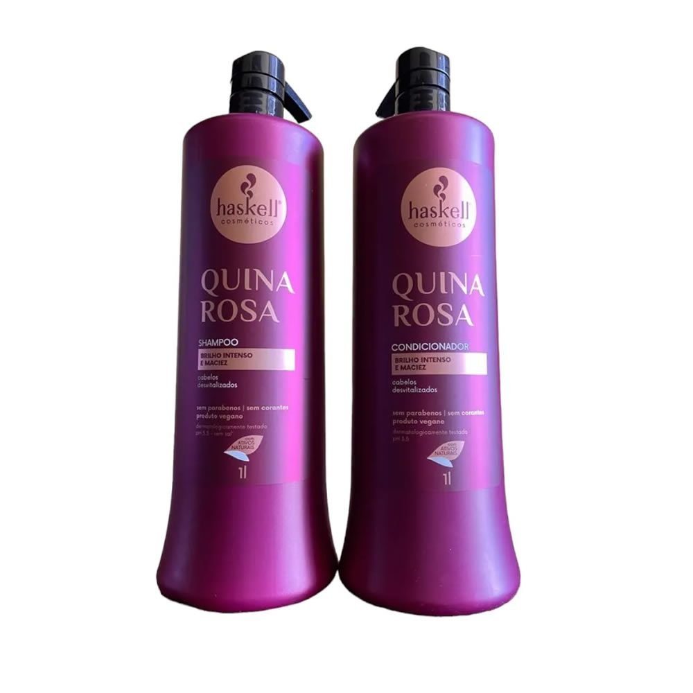 HASKELL KIT SH+COND QUINA ROSA 1L